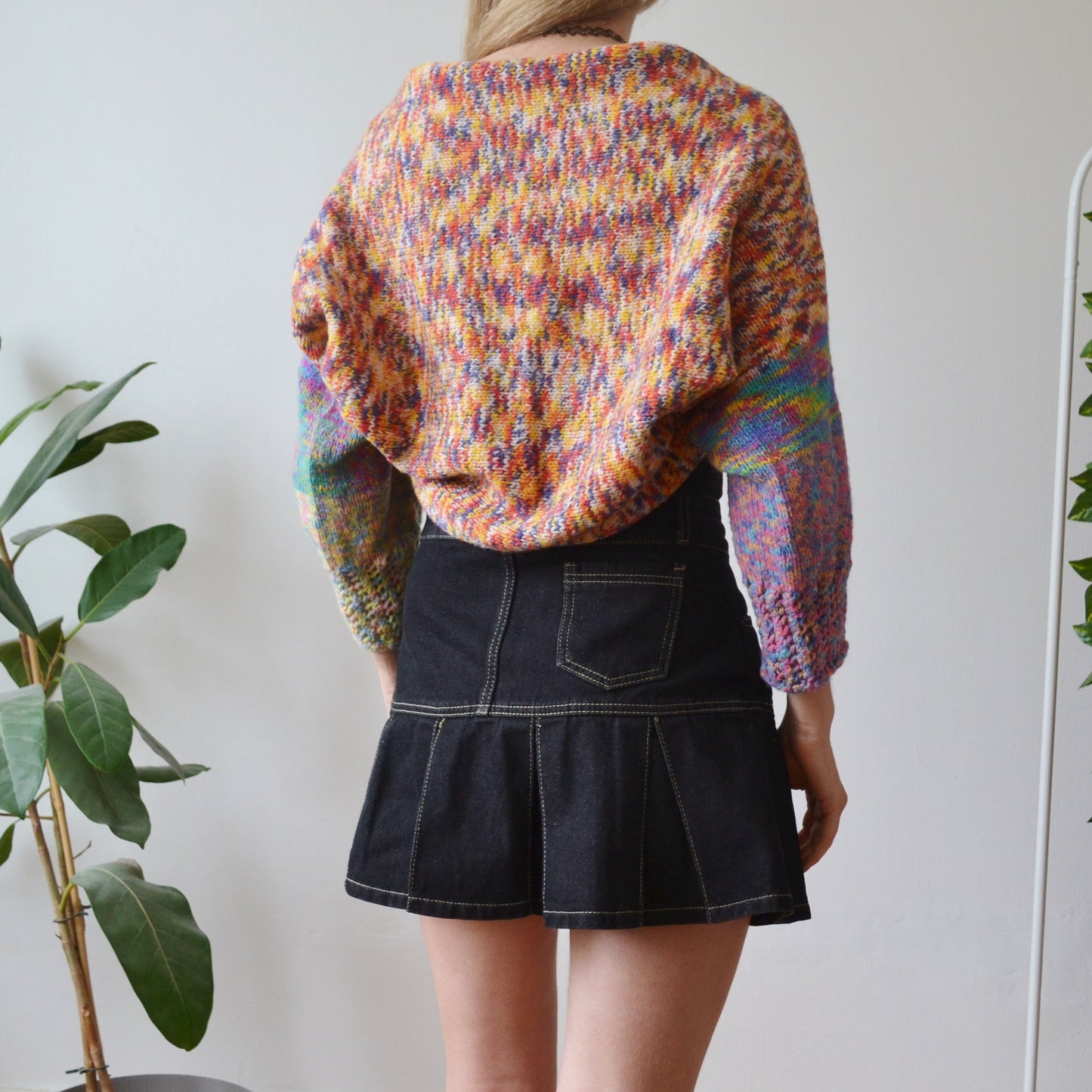 Vintage Knitted Shrug Cardigan M