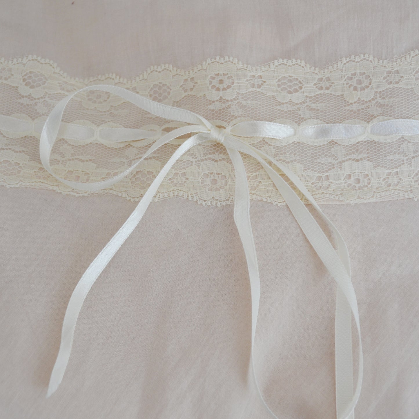 Vintage Lace Trim Skirt L