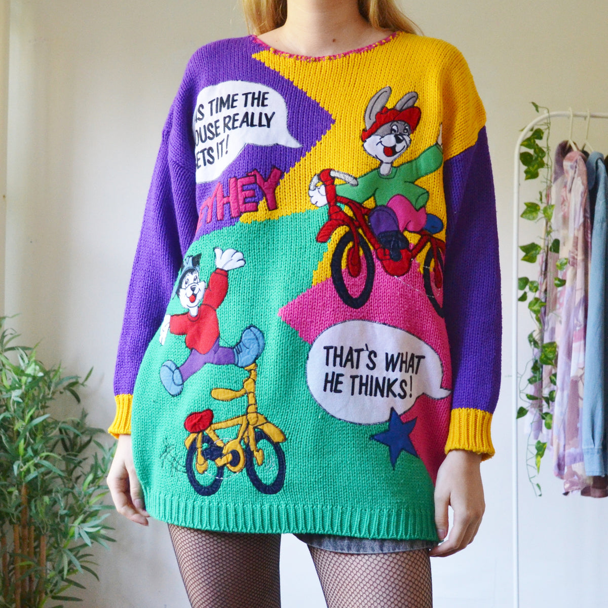 Novelty jumper XL Betty Berry