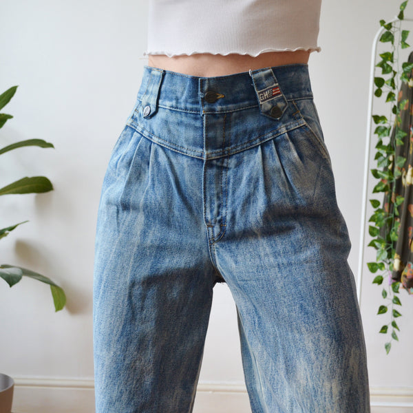 Acid wash jeans 29W