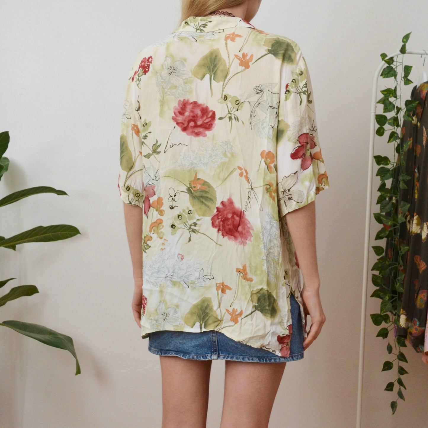 Floral blouse L