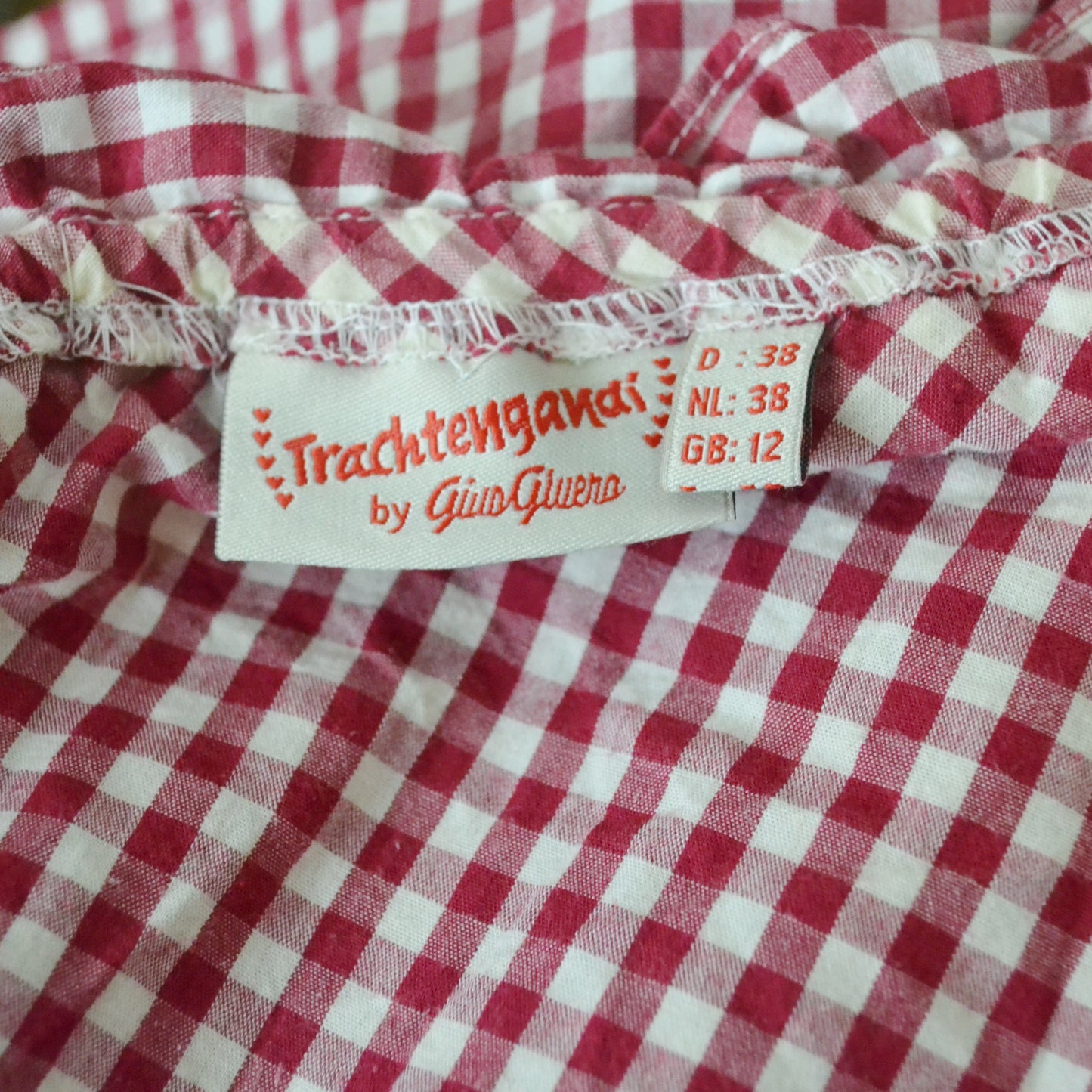 Vintage Gingham Blouse 12