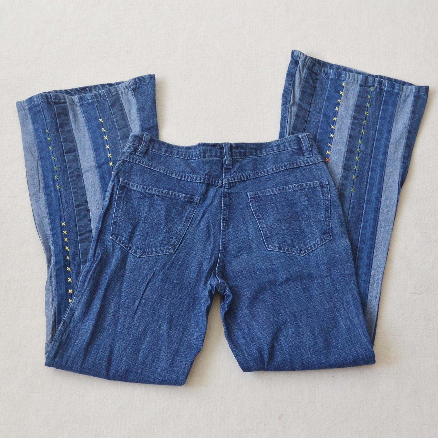 Vintage Embroidered Jeans S