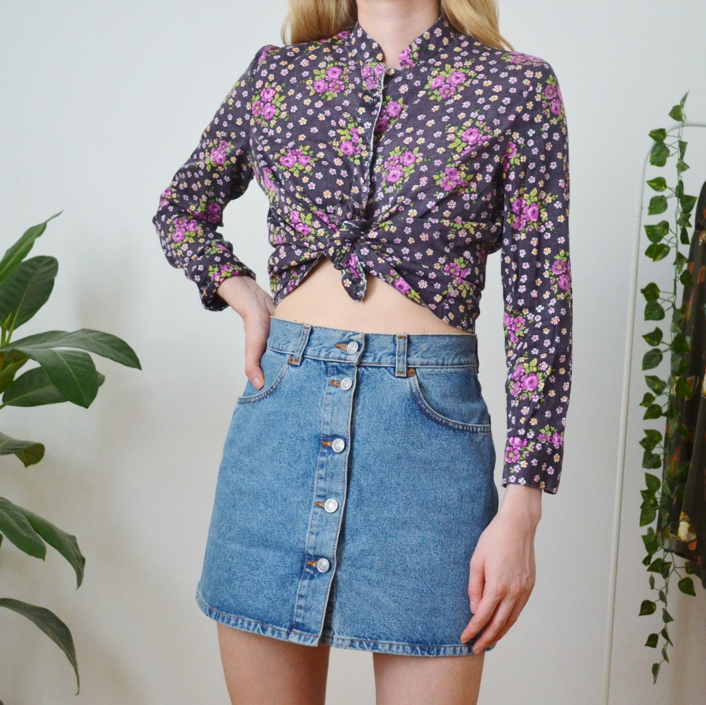 Floral blouse M