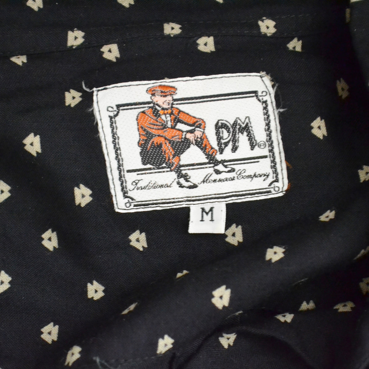 Vintage Monochrome Shirt M