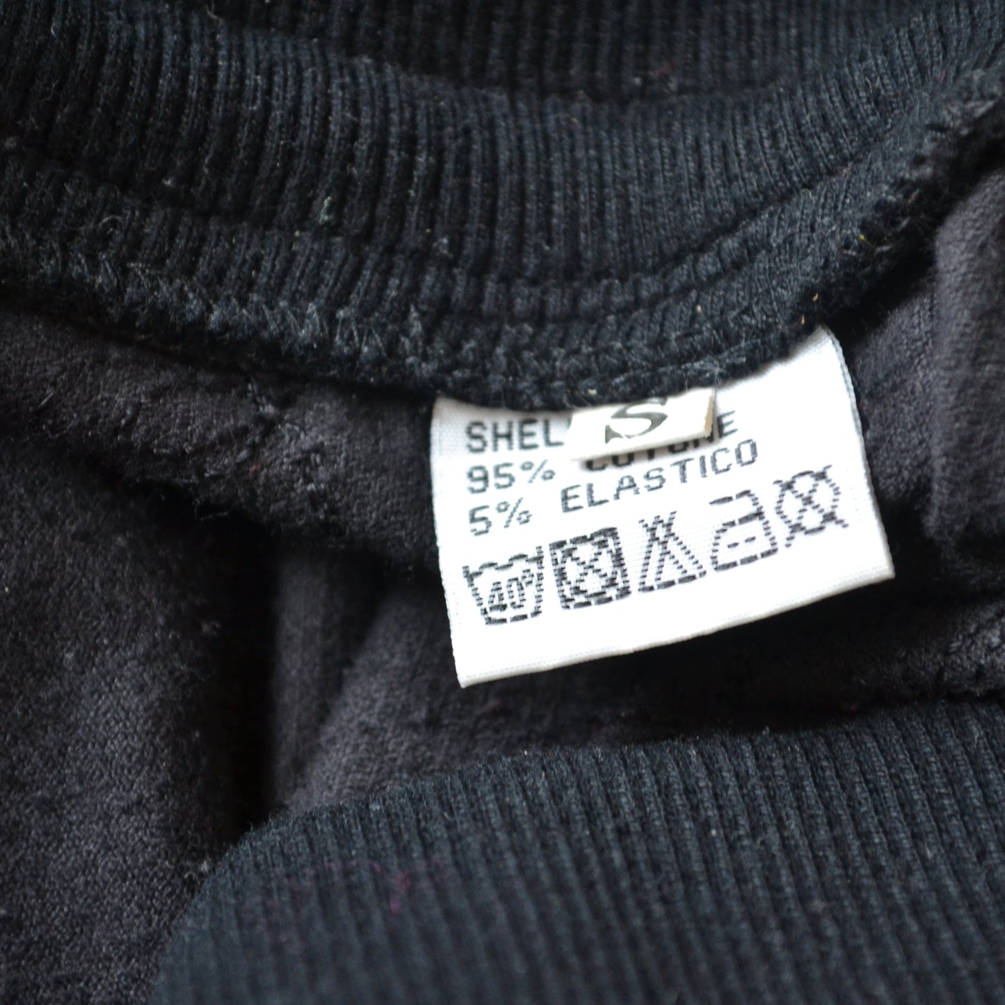 Vintage Black Maxi Skirt S