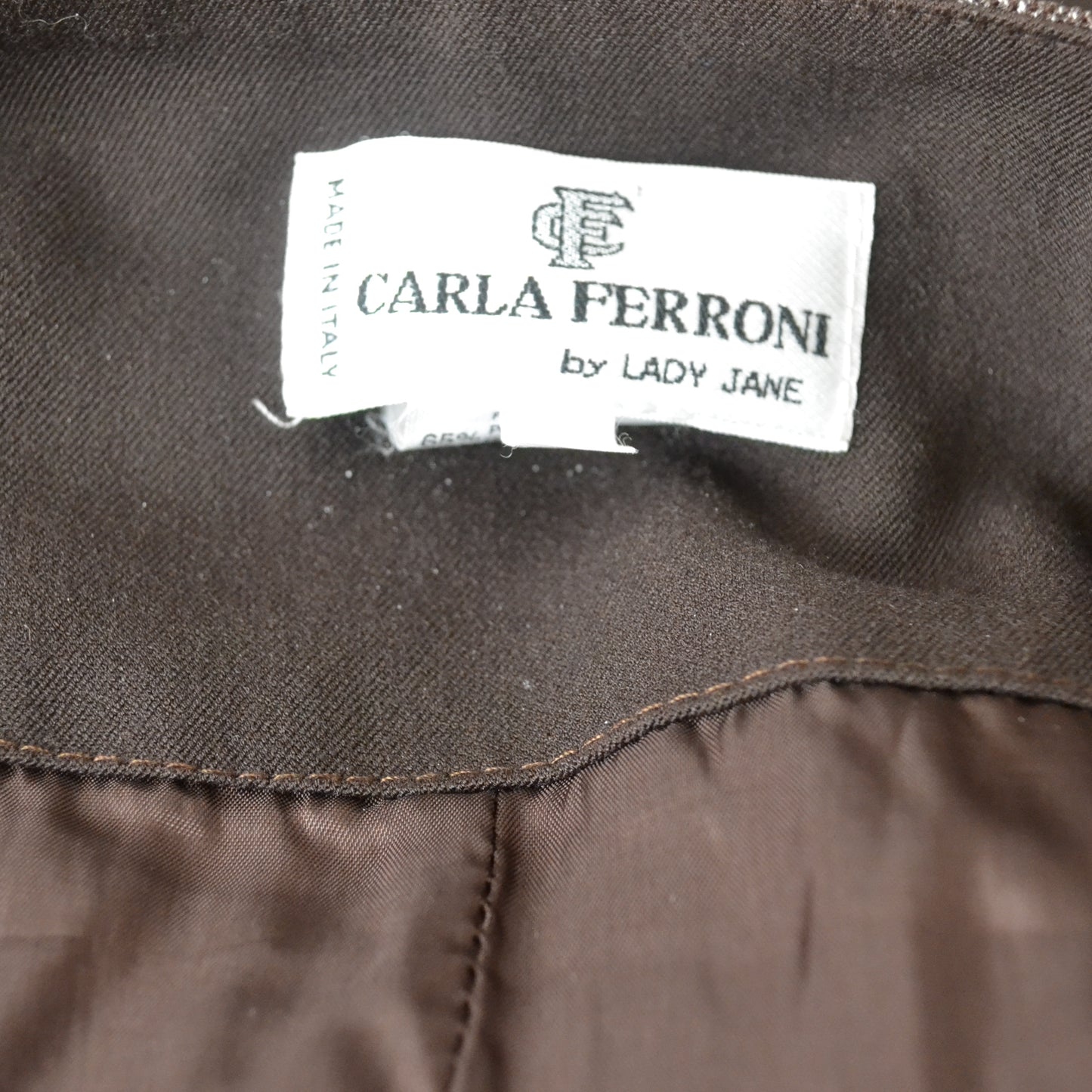 Vintage Brown Skirt L