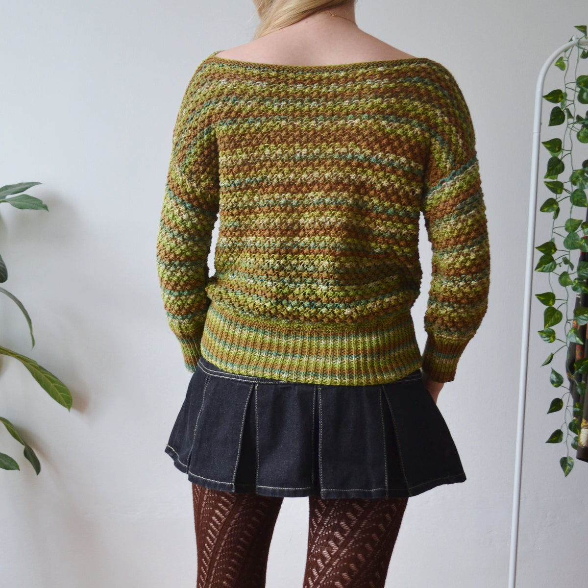 Vintage Moss Jumper M