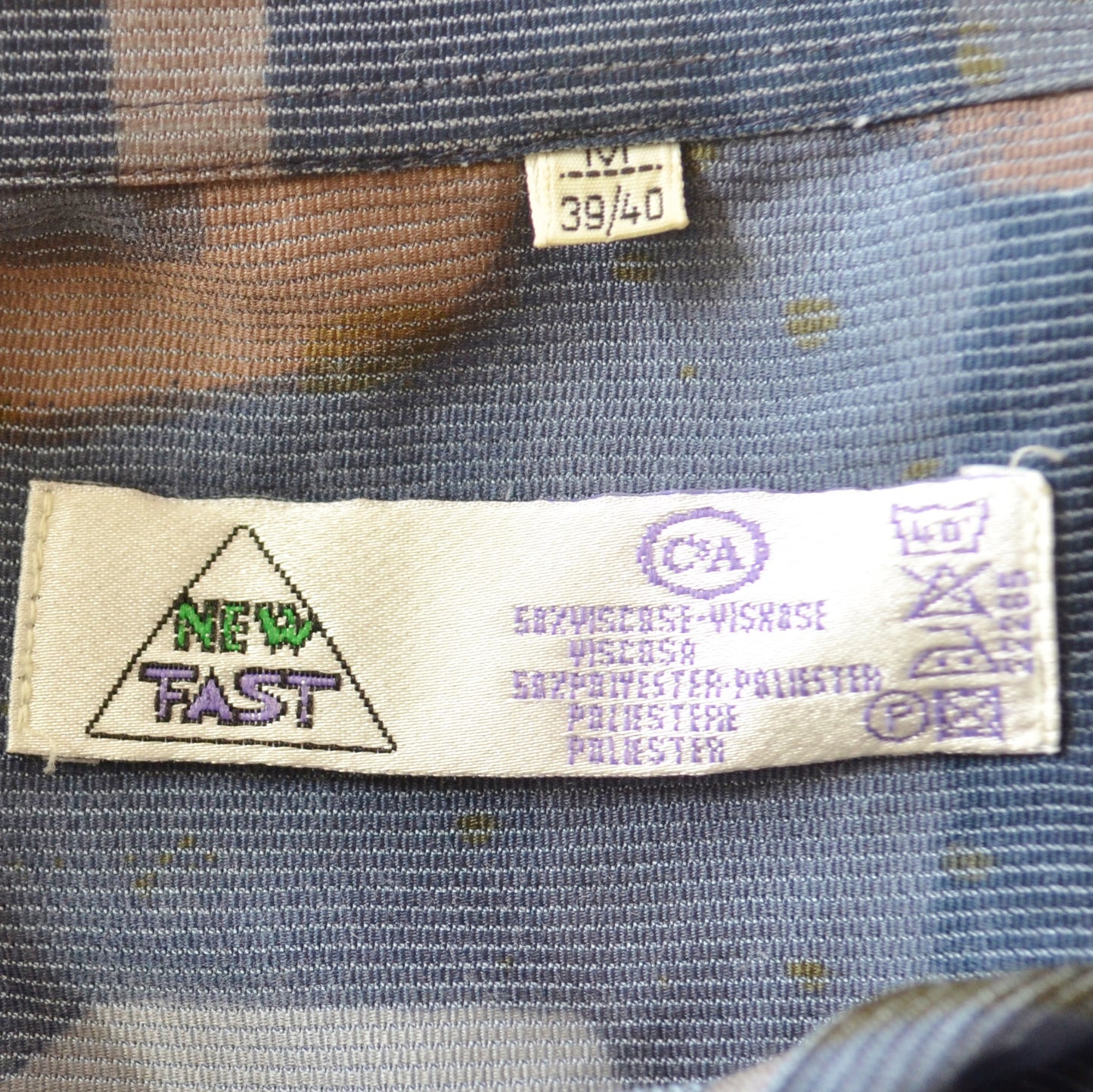 Vintage Abstract Shirt M