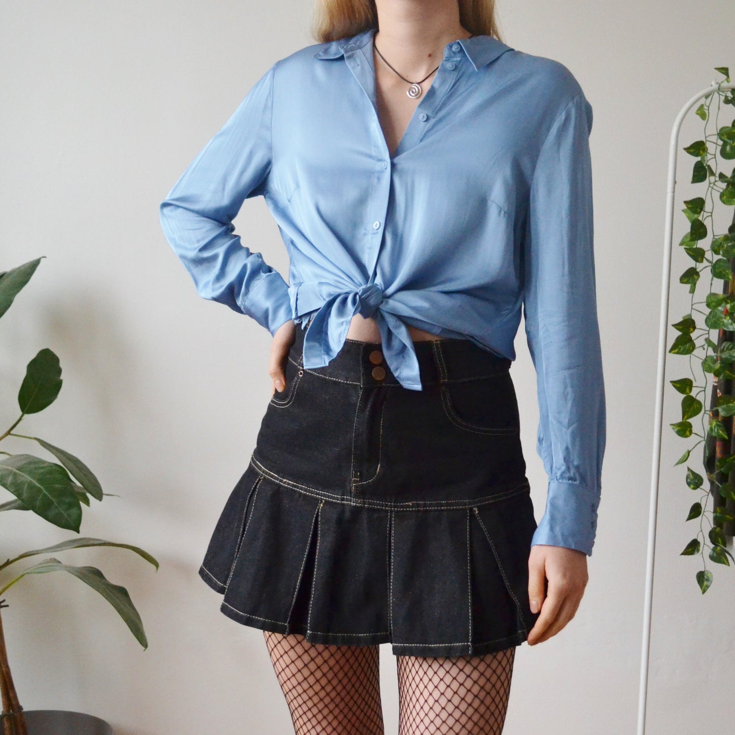 Blue blouse M