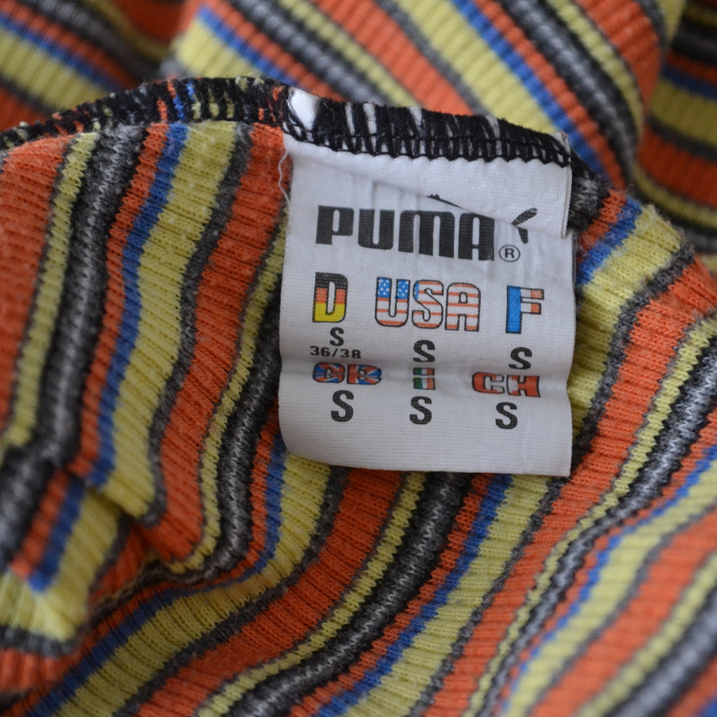 Vintage Puma Stripe Dress S