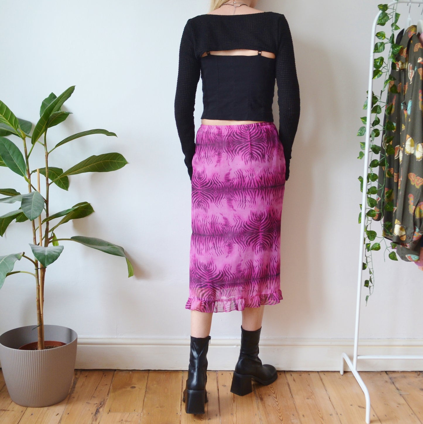 Abstract skirt XS