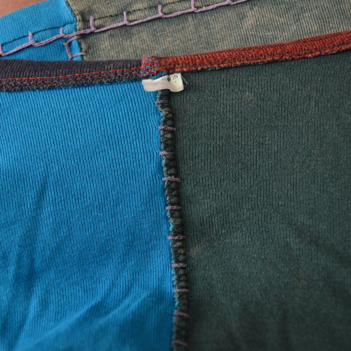 Patchwork Hoodie S