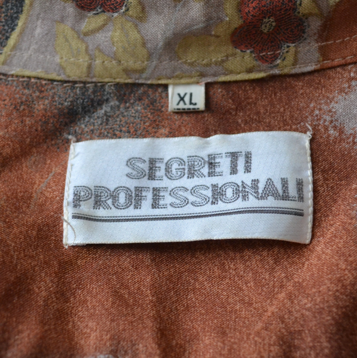 Vintage Abstract Shirt XL