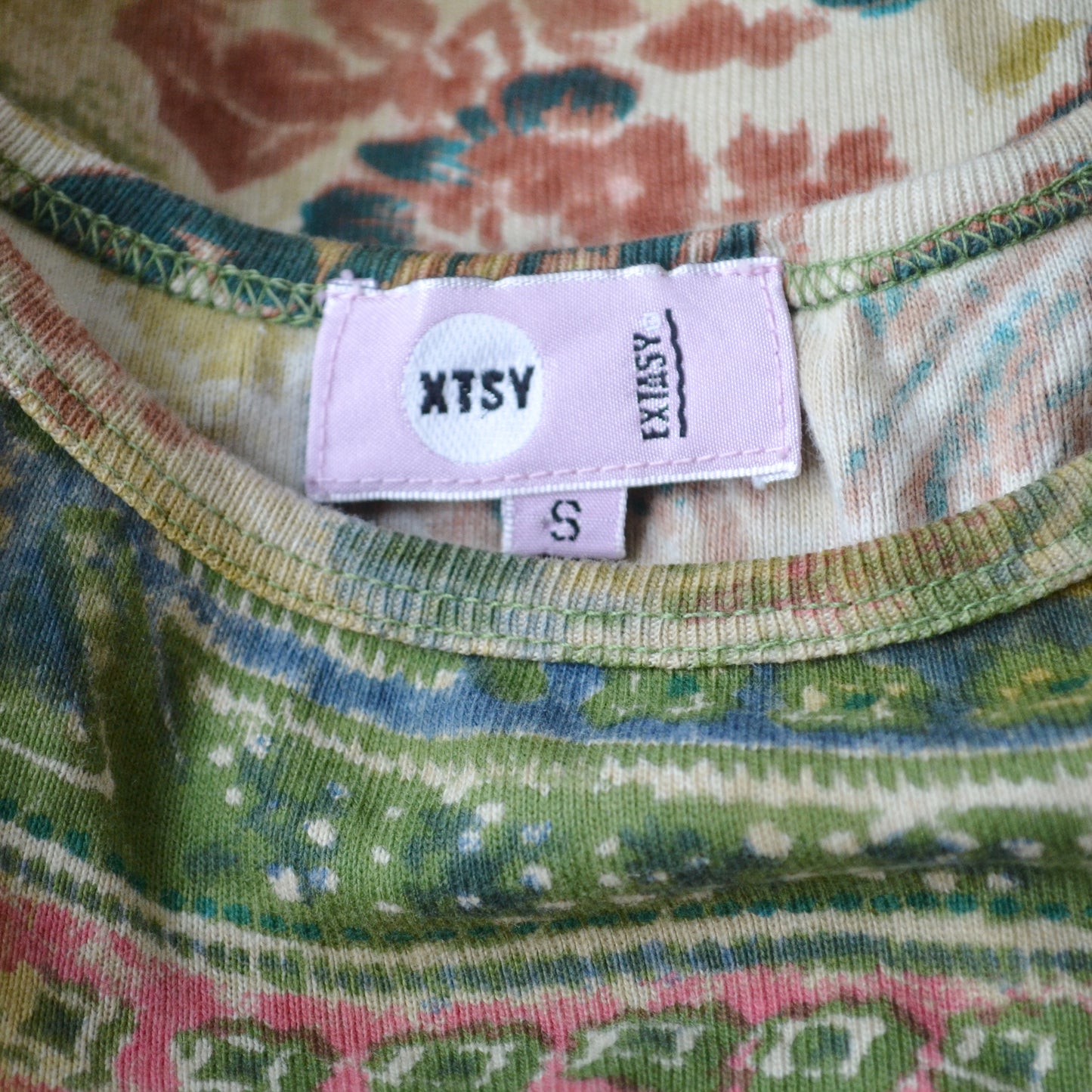 Vintage Boho Vest Top S