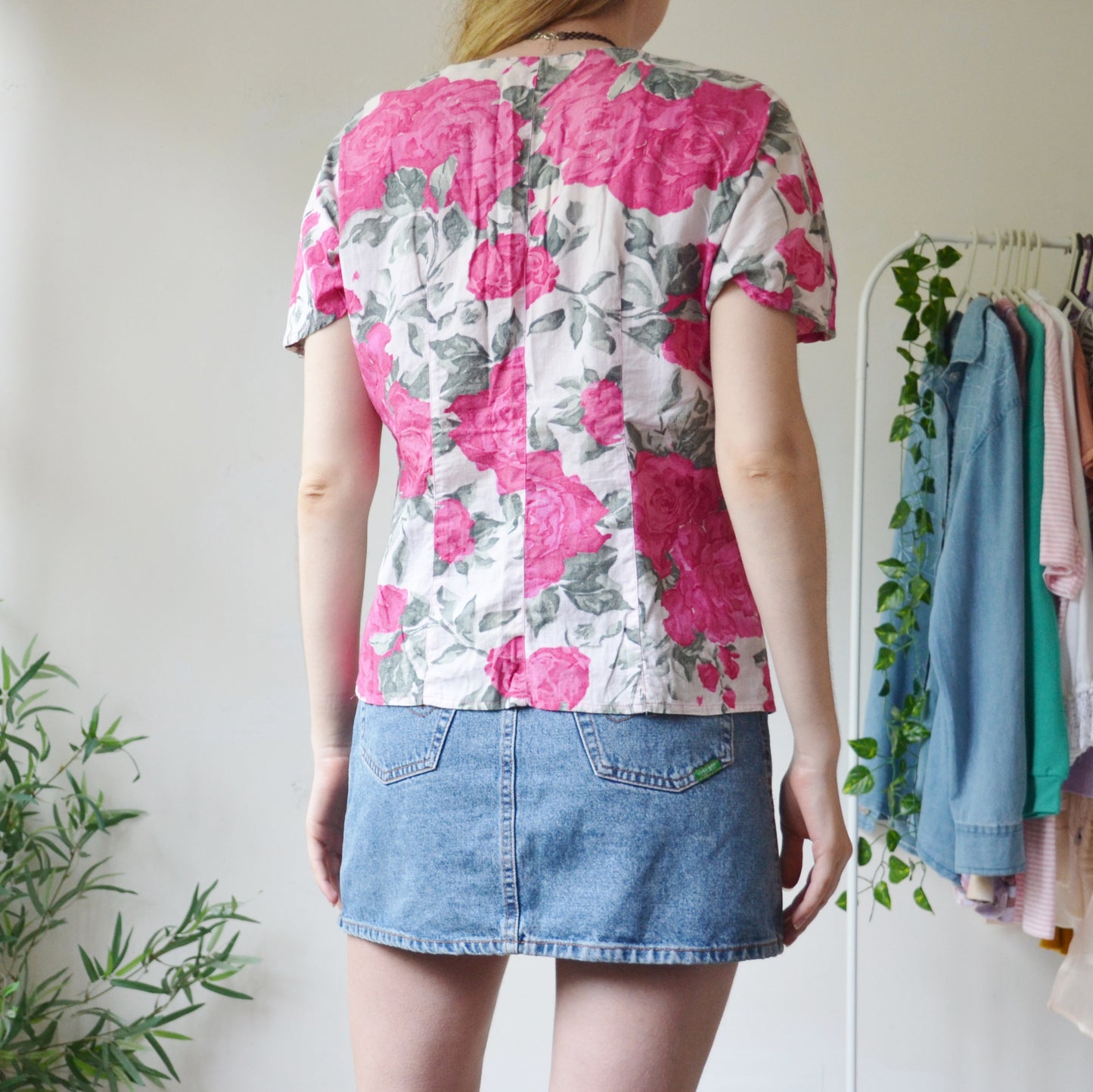 Flower blouse M