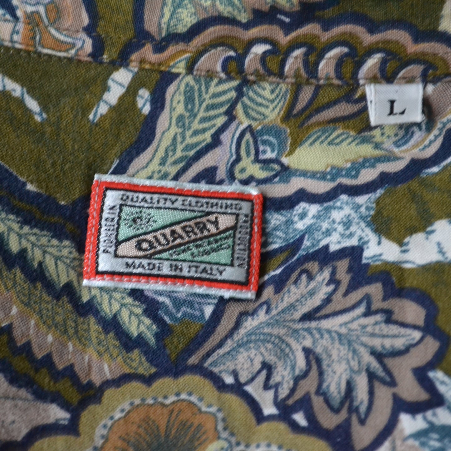 Vintage Paisley Shirt L