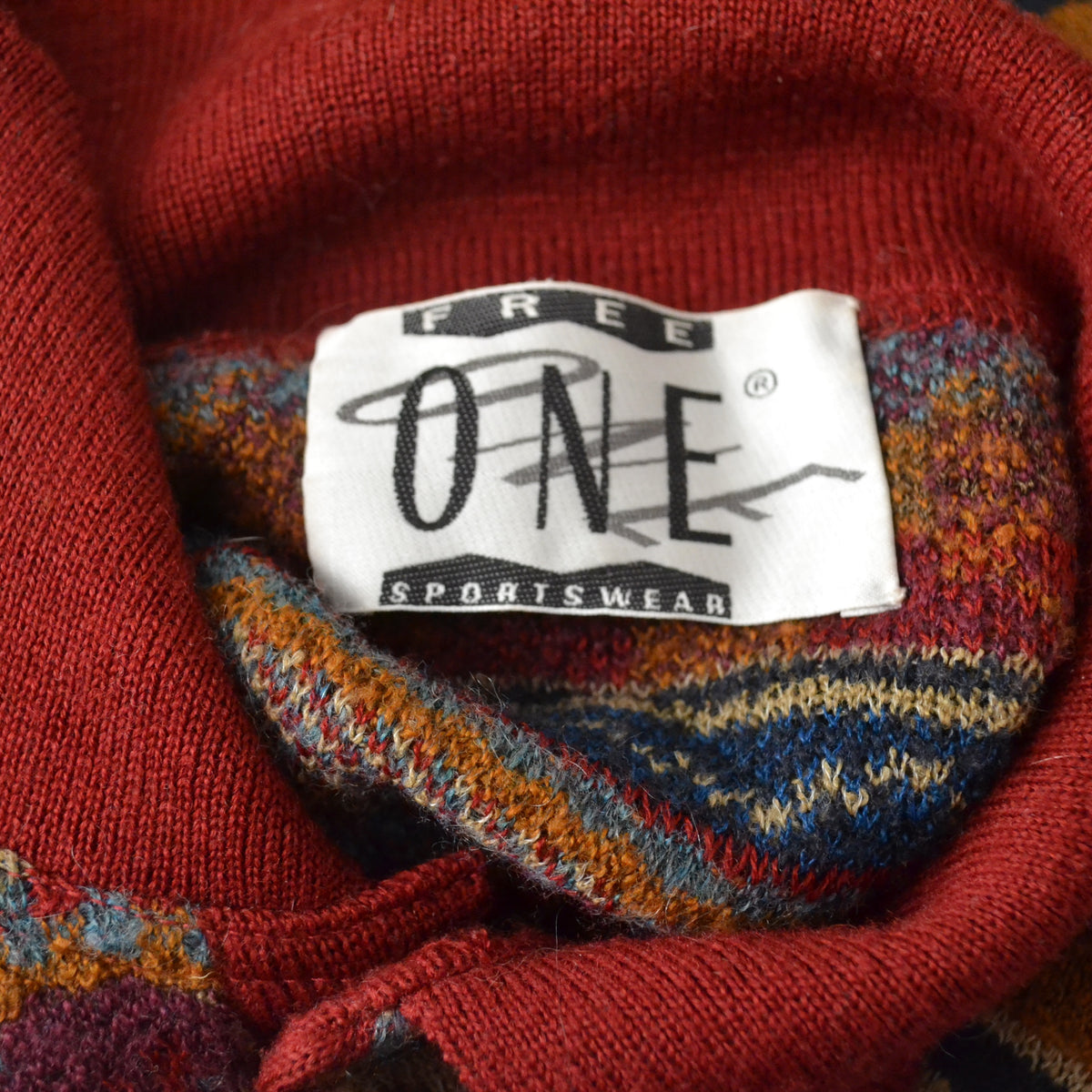 Vintage Collar Jumper L