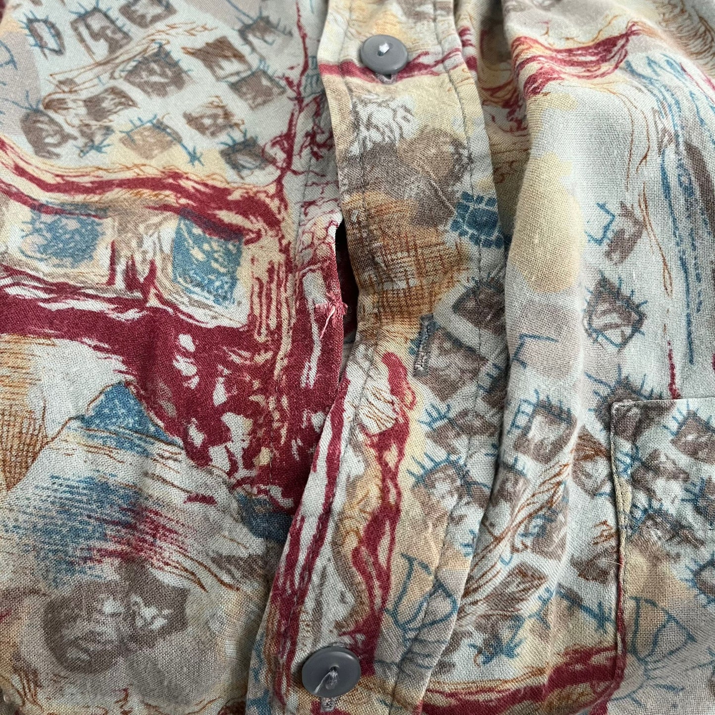 Abstract shirt M