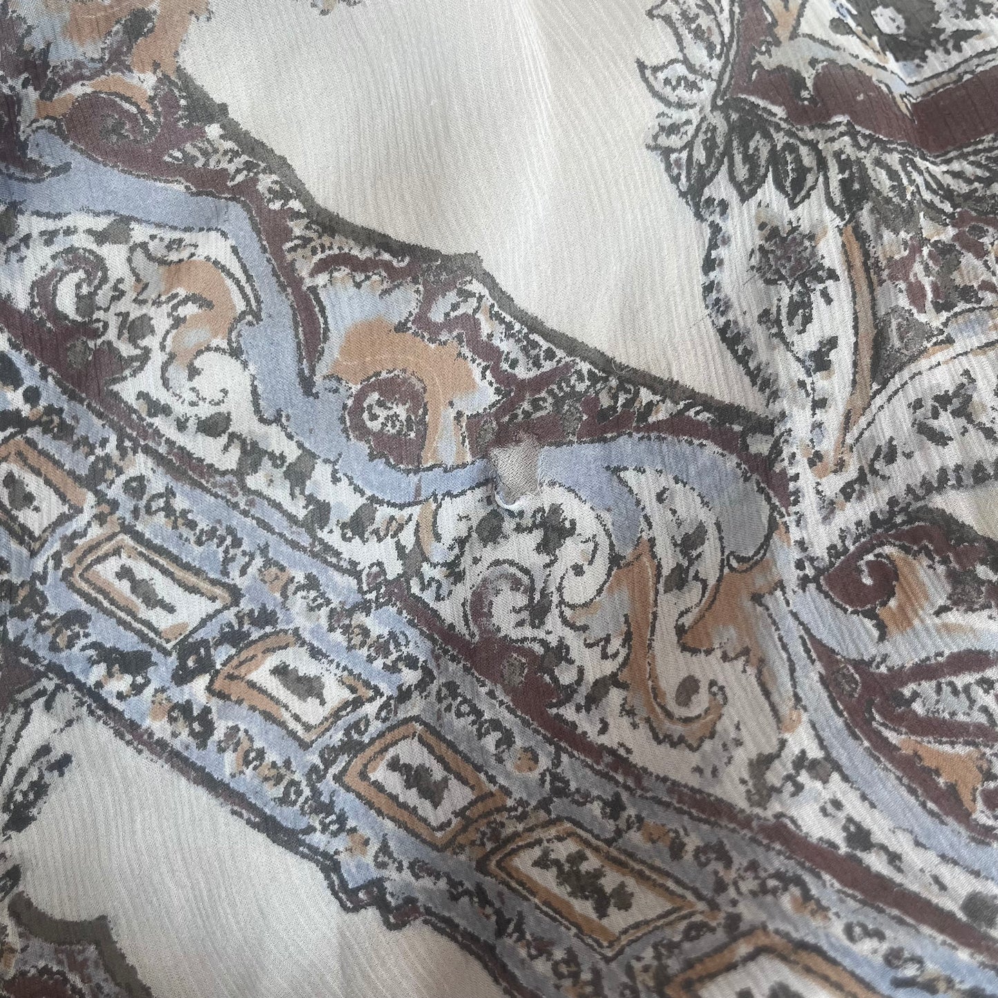 Vintage Paisley Skirt