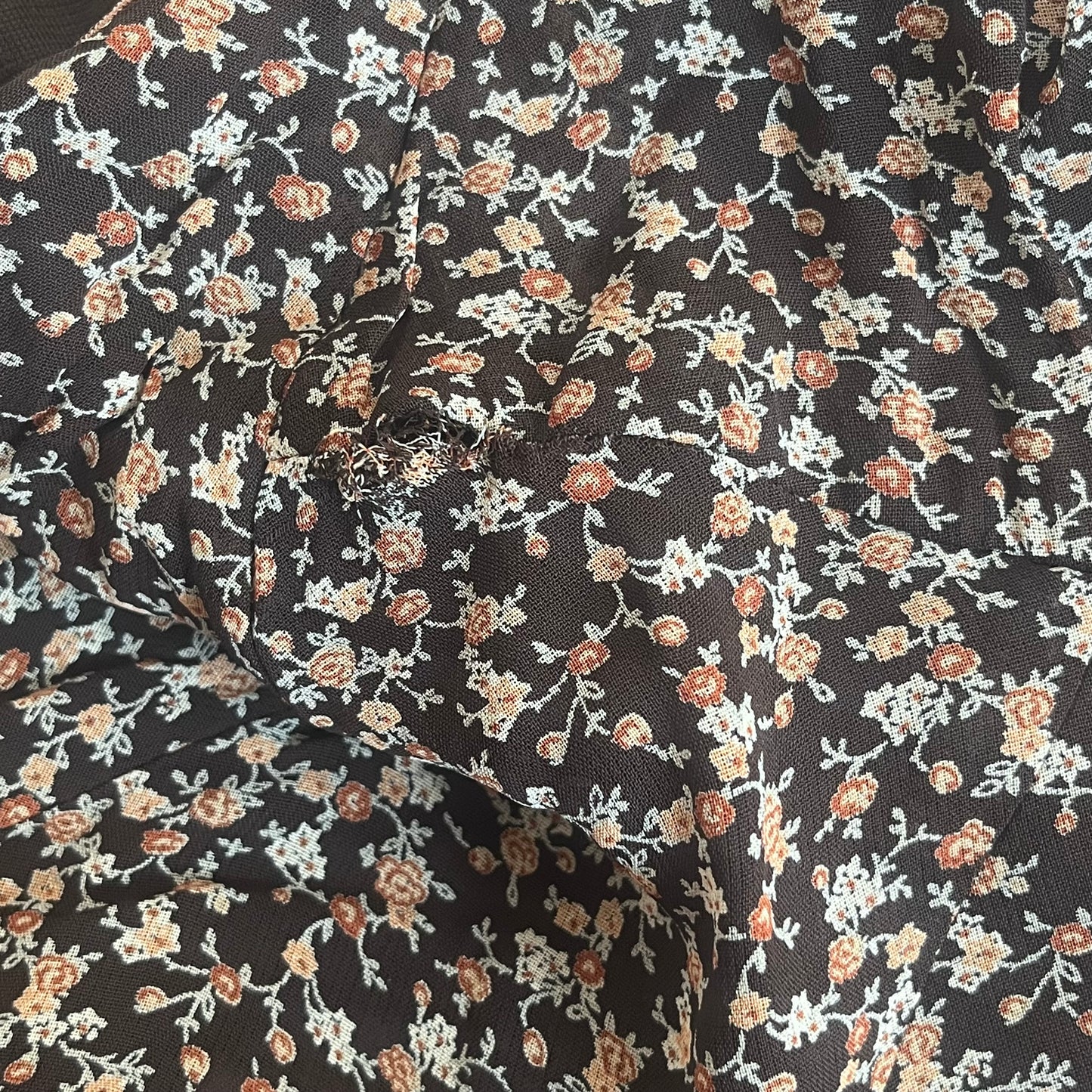Vintage Floral Dress L