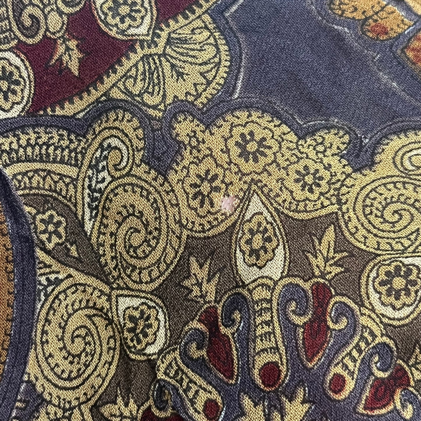 Vintage Paisley Blouse L
