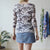 Rose mesh top
