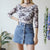 Rose mesh top