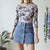Rose mesh top