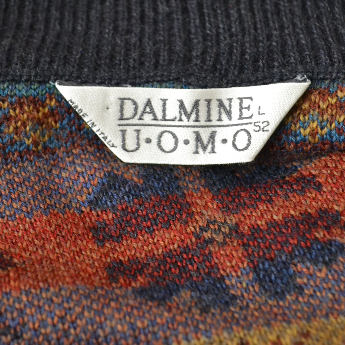 Vintage Geometric Cardigan L