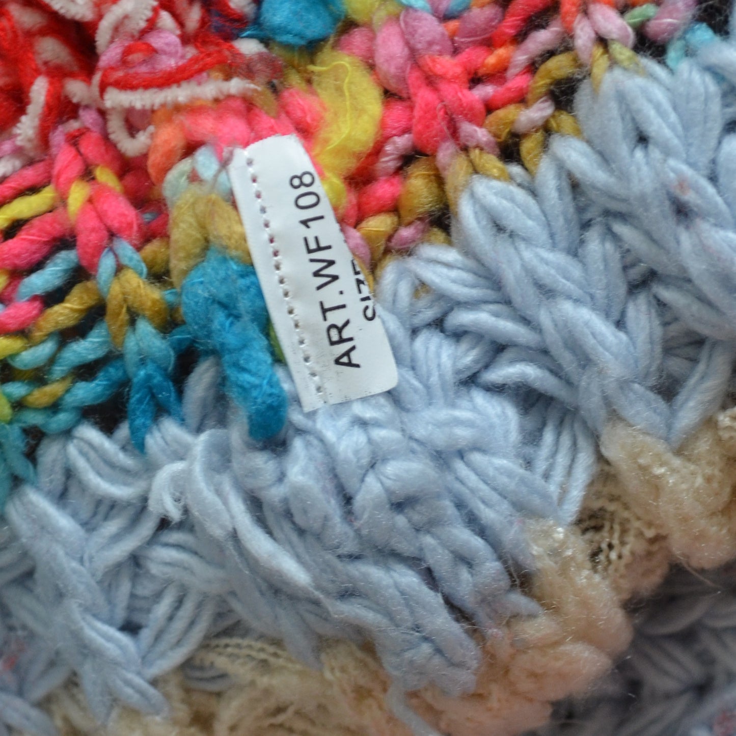 Vintage Knitted Stripe Jumper L