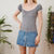 Gingham blouse  S