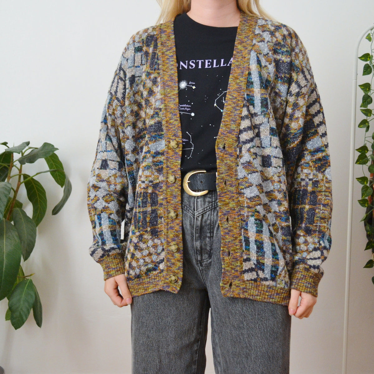 Vintage Retro Cardigan XL