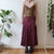 Vintage Plum Maxi Skirt 12