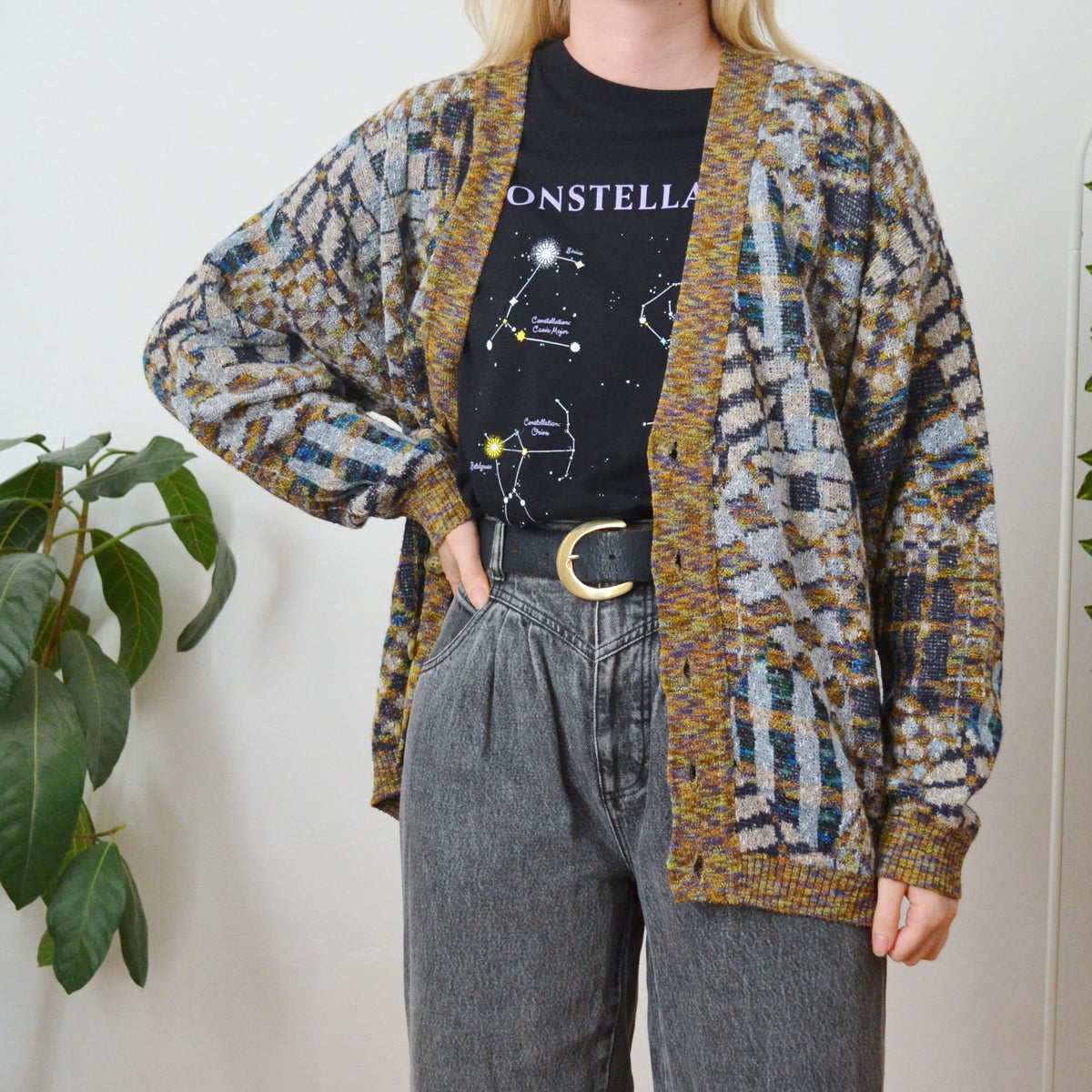 Vintage Retro Cardigan XL