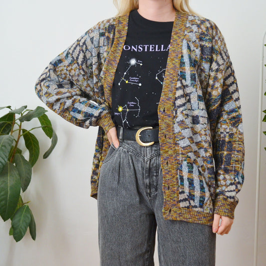 Vintage Retro Cardigan XL