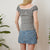 Gingham blouse  S
