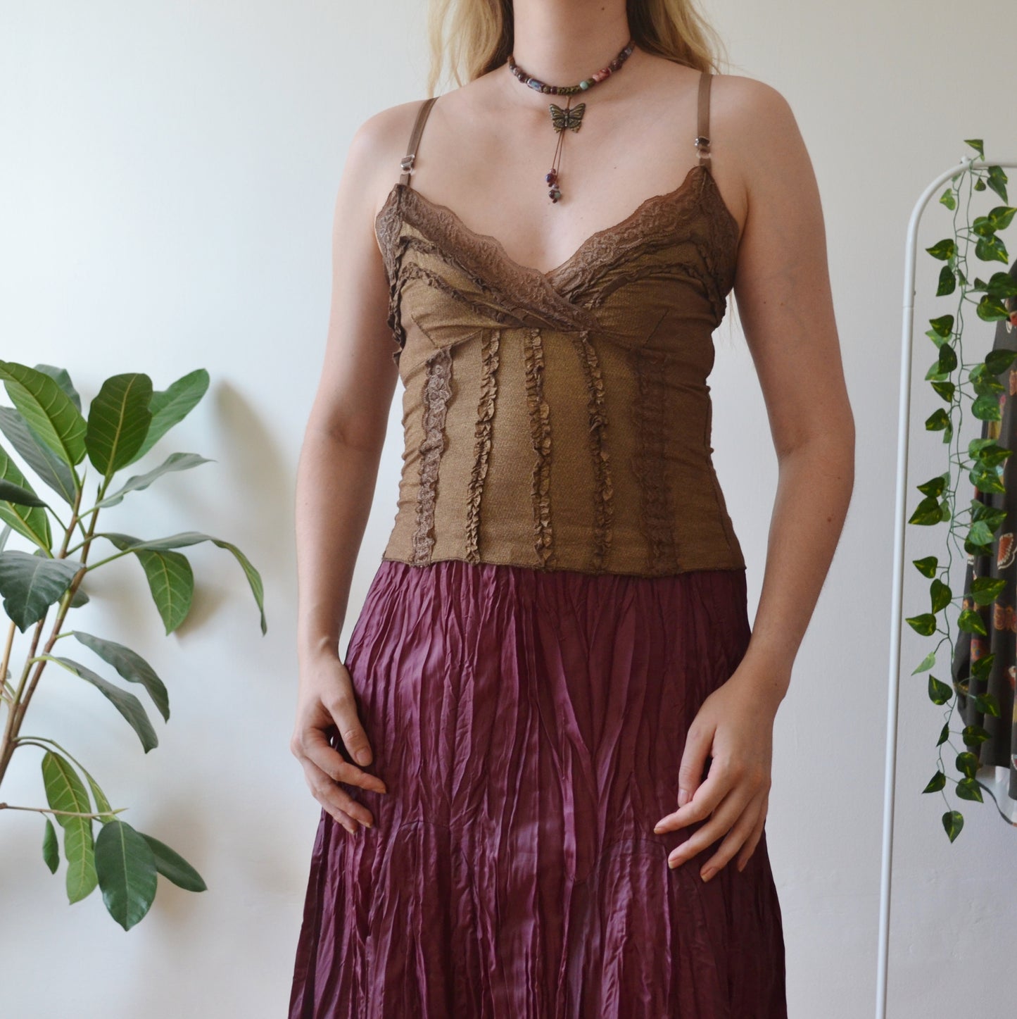 Vintage Bronze Cami Top S