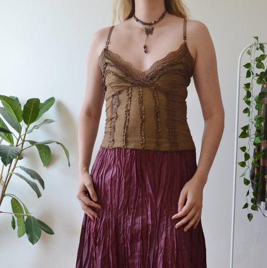 Vintage Bronze Cami Top S