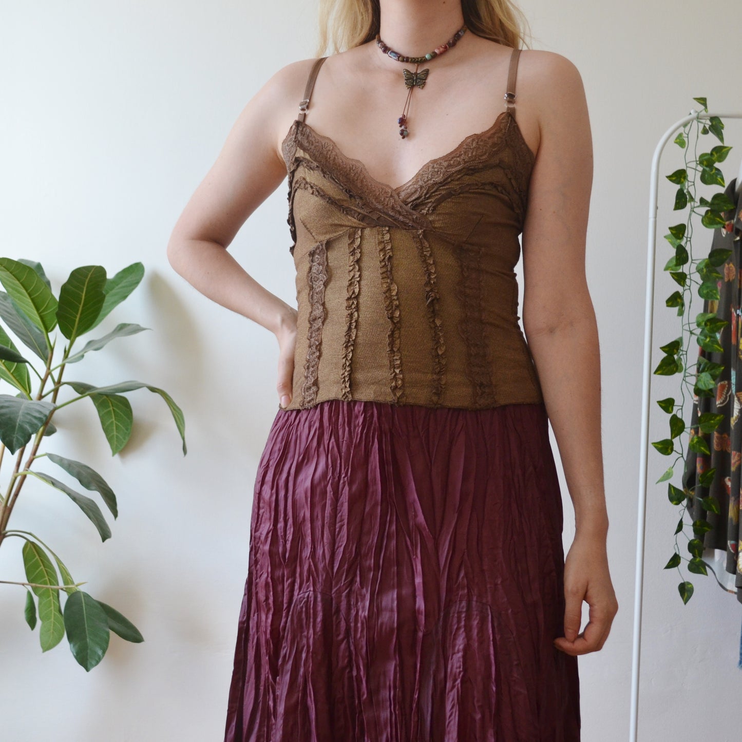 Vintage Bronze Cami Top S