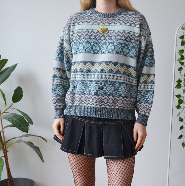 Vintage Pastel Jumper M