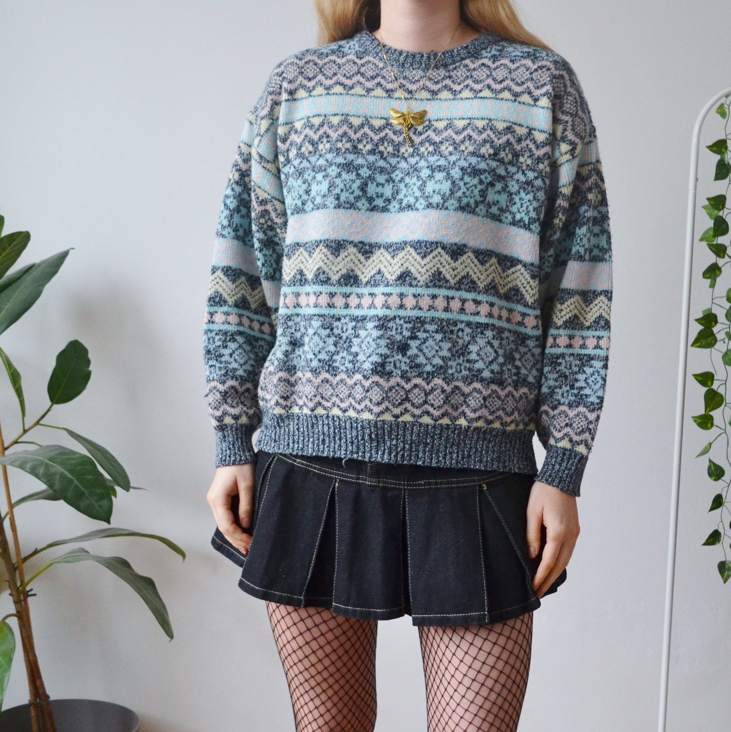 Vintage Pastel Jumper M