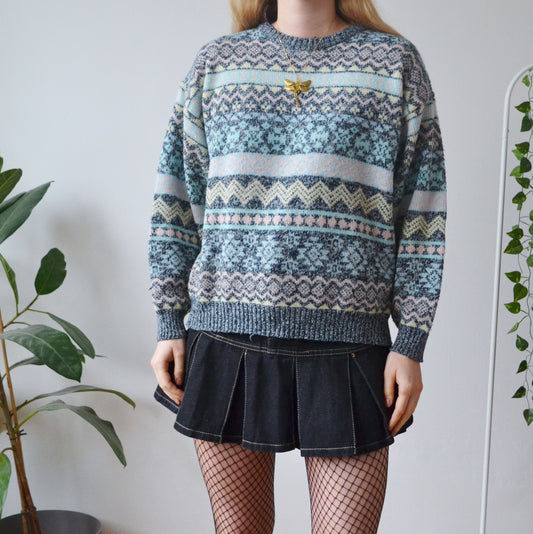 Vintage Pastel Jumper M