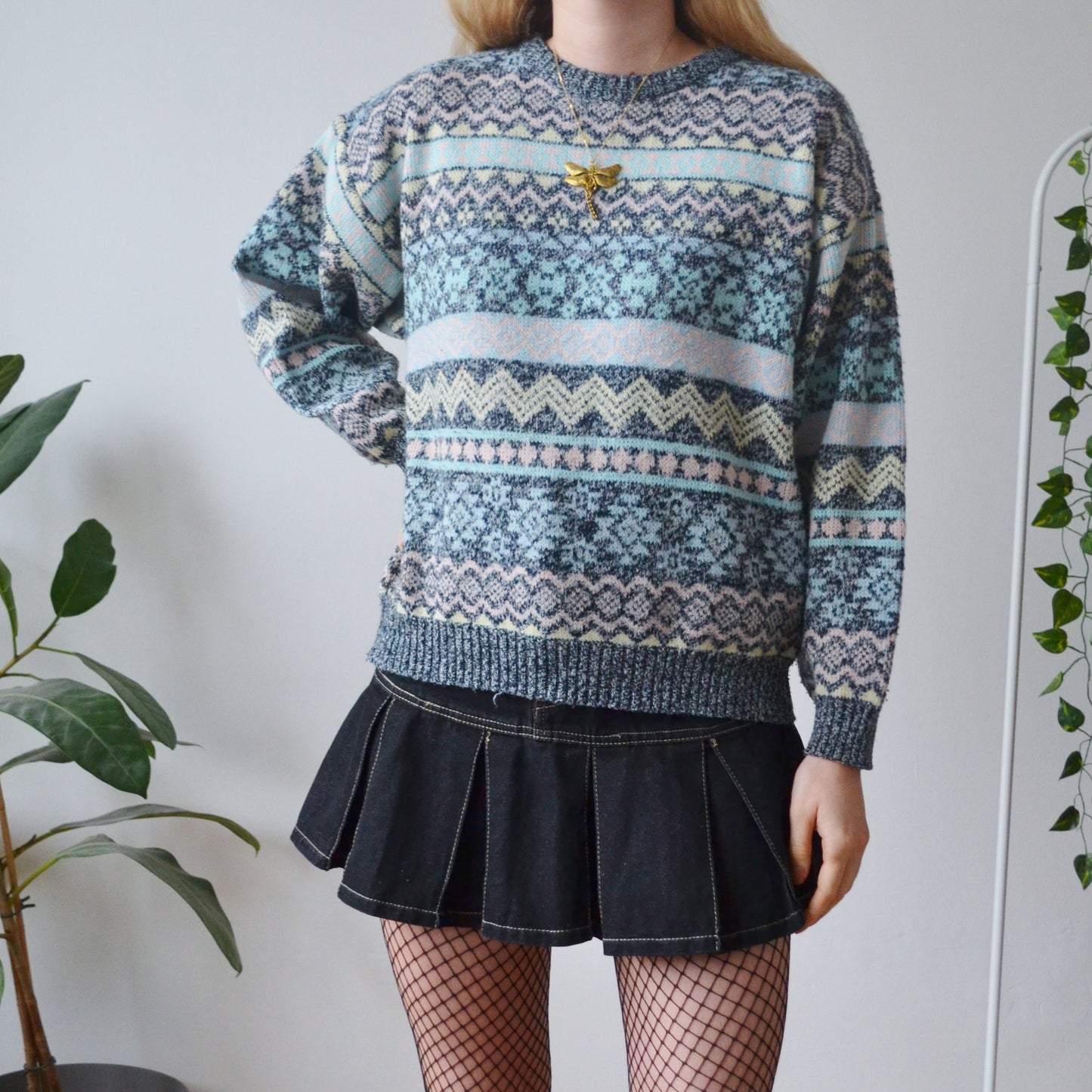 Vintage Pastel Jumper M