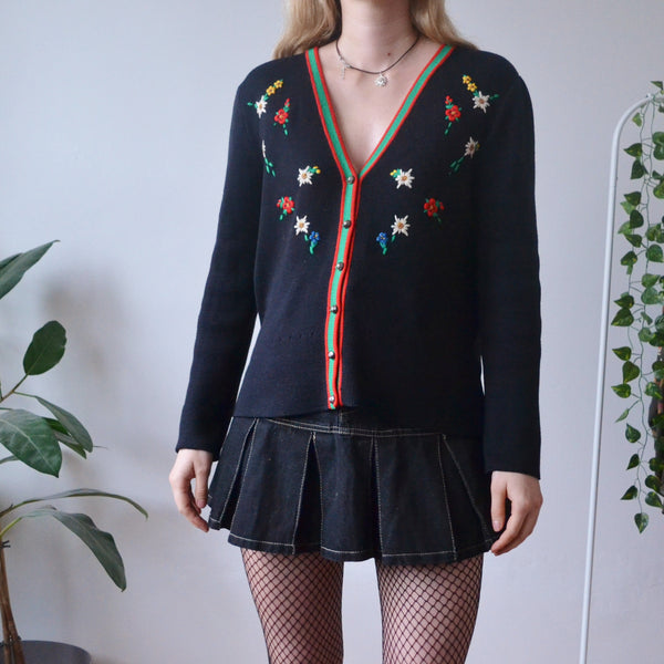 Floral cardigan