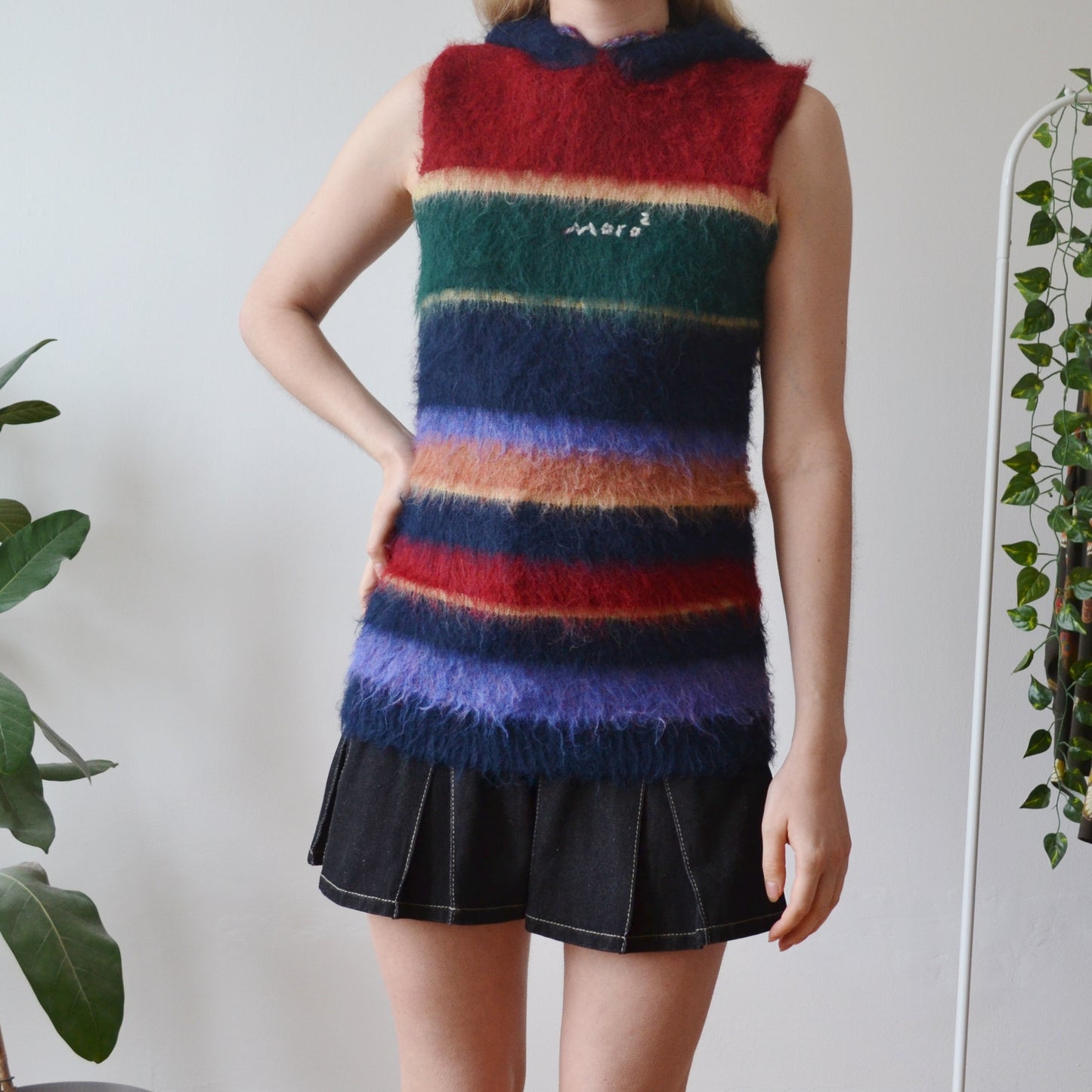 Hooded Jumper Vest S