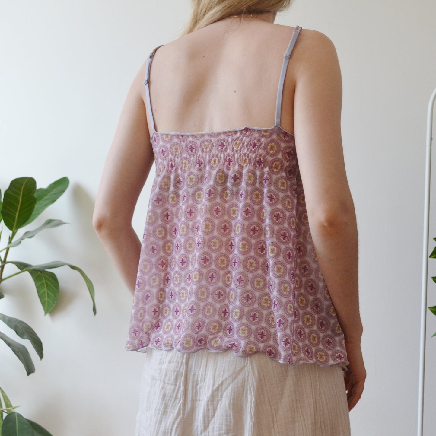 Vintage Floral Cami Top S