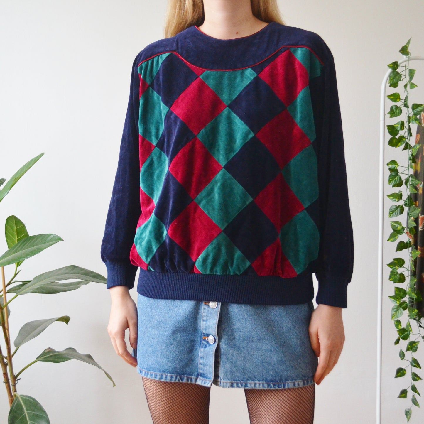 Harlequin sweater