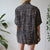 Patterned shirt L