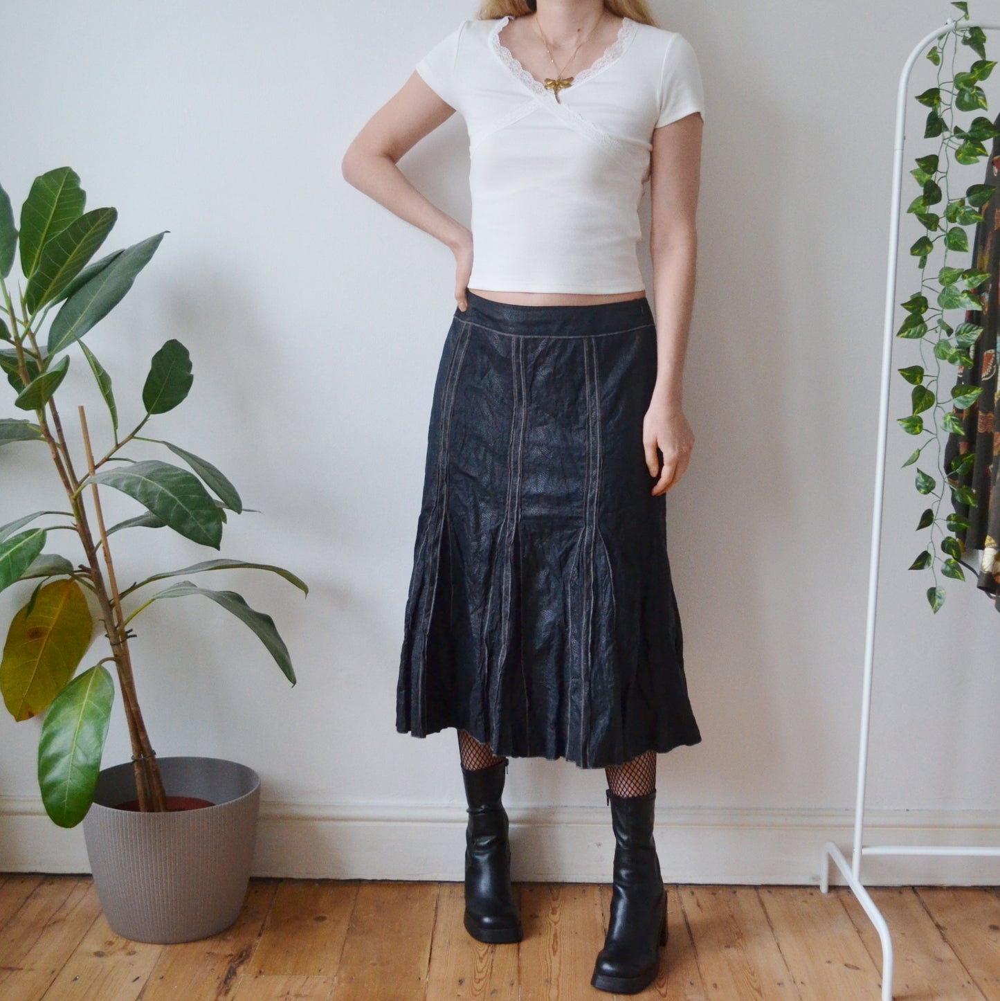 Vintage y2k Whimsigoth Skirt